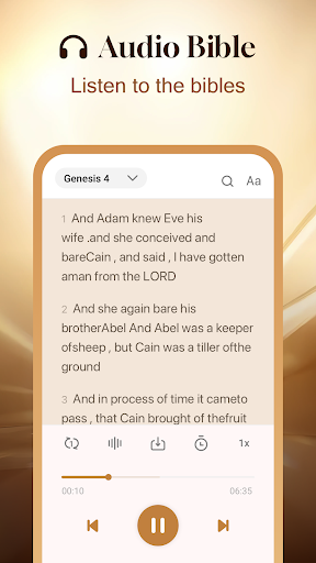 Holy Bible Time-Verses&Audio Screenshot 7
