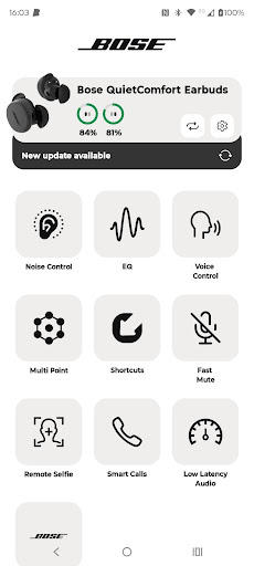 Bose QC Earbuds Screenshot 1