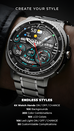 PER32 Ultra Hybrid Watch Face Screenshot 6