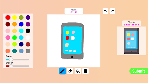 Coloring games: speed drawing Screenshot 8