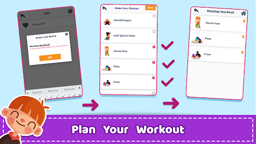 Yoga for Kids & Family fitness Screenshot 15
