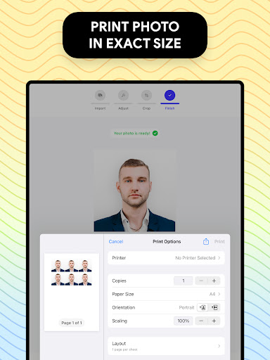 Passport Photo: ID Photo Print Screenshot 9