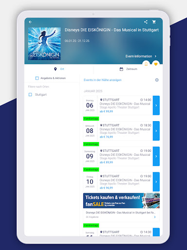 EVENTIM DE: Tickets for Events Screenshot 3