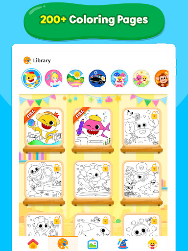 Baby Shark Coloring Book: Kids Screenshot 7