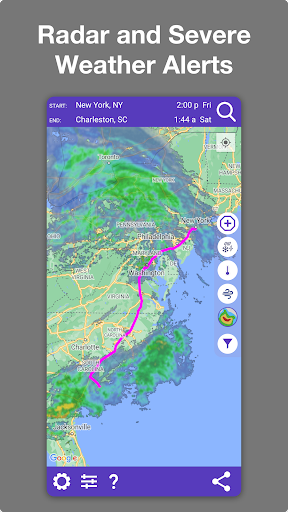 Drive Weather With Live Radar Screenshot 2