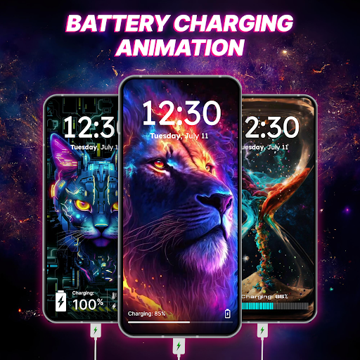 3D Battery Charging Animation Screenshot 8