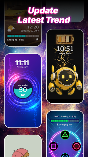 3D Battery Charging Animation Screenshot 5