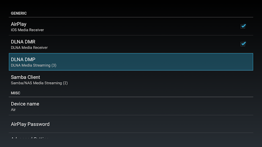 AirReceiver AirPlay Cast DLNA Screenshot 2