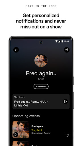 DICE: Live Shows Screenshot 1