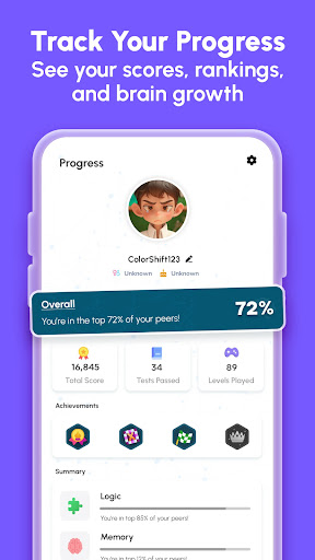 Brainova: IQ Test & Logic Game Screenshot 5