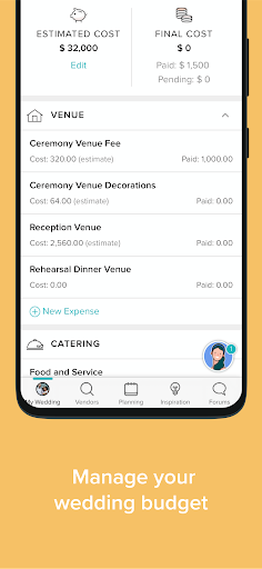 Wedding Planner by WeddingWire Screenshot 1