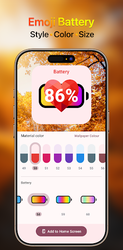 Emoji Battery Widget Screenshot 6