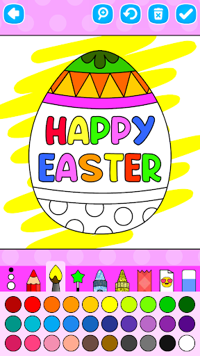 Easter Egg Coloring Pages Screenshot 20