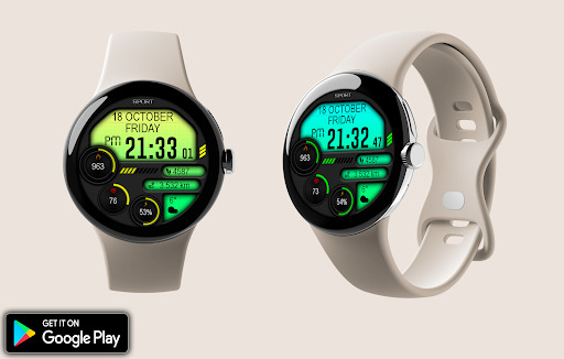 Digital Iwasa Watch Face Screenshot 3