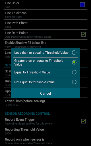 Realtime Charts for Torque Pro Screenshot 12
