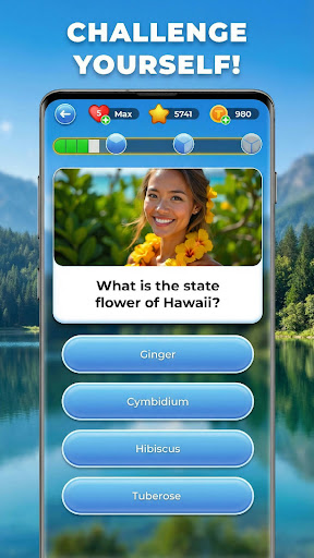 IQ & brain test: Triviascapes Screenshot 1