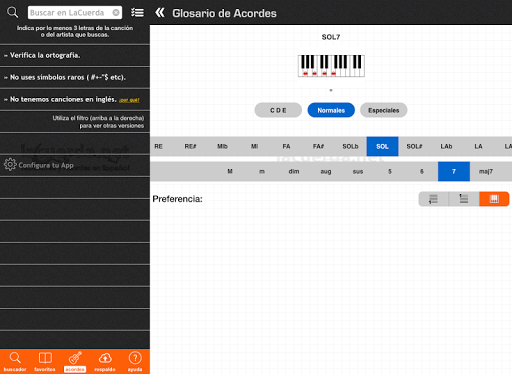 Latin Chords (LaCuerda PRO) Screenshot 4