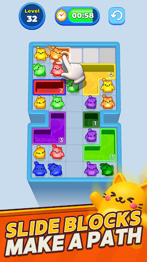 Drop Kitty : Color Puzzle Screenshot 3