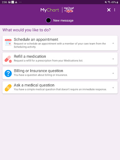 Trinity Health MyChart Screenshot 10