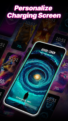 3D Battery Charging Animation Screenshot 4