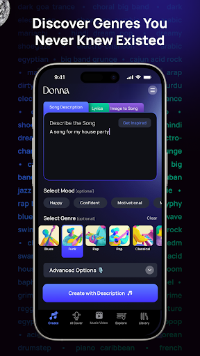 Donna AI Song & Music Maker Screenshot 2