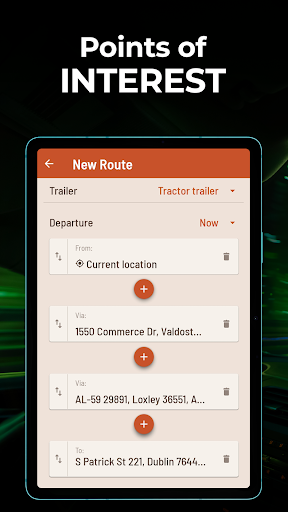 Hammer: Truck GPS & Maps Screenshot 8