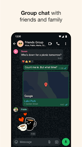 WhatsApp Messenger Screenshot 1