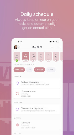 BeTidy: Home Cleaning Schedule Screenshot 2