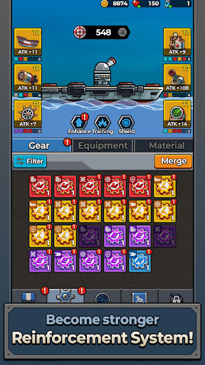 BattleShip Go: Monster Wave Screenshot 2
