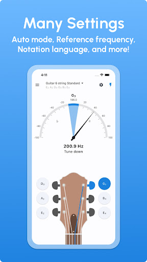 Guitar Tuner - LikeTones Screenshot 7