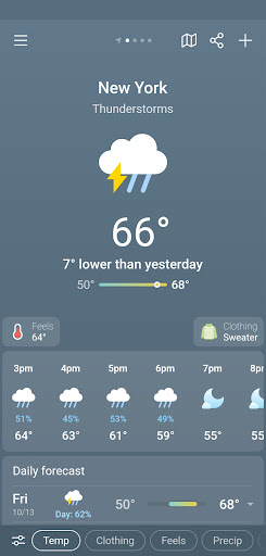 Weather & Clima - Weather Sky Screenshot 1