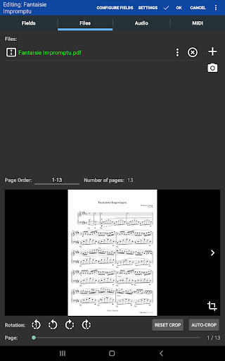 MobileSheets Screenshot 11