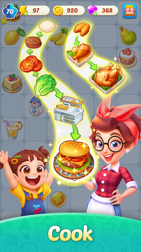 Merge Cooking® Screenshot 2