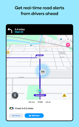 Waze Navigation & Live Traffic Screenshot 4