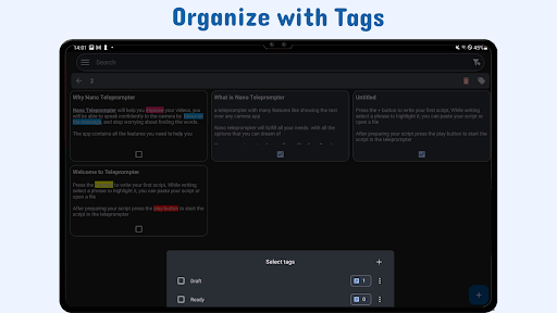 Nano Teleprompter Screenshot 18