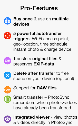 PhotoSync Bundle Add-On Screenshot 5