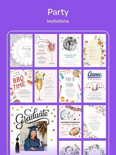 Invitation Maker: Cards & RSVP Screenshot 13