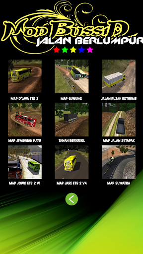Mod Jalan Rusak Bussid Lumpur Screenshot 1