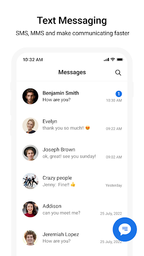 Messages Screenshot 1