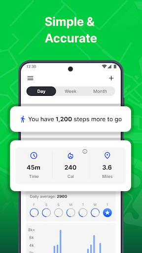 Step Tracker Launcher Screenshot 3