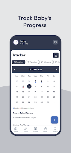 Solid Starts: Baby Food App Screenshot 1