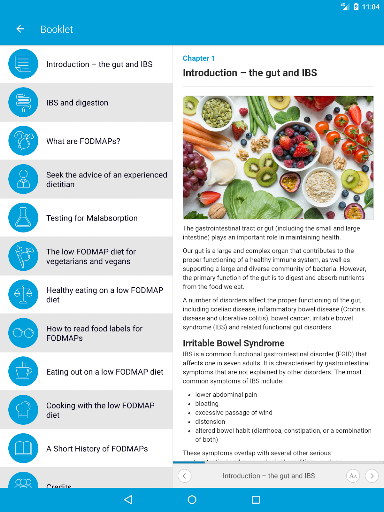 Monash University FODMAP diet Screenshot 2