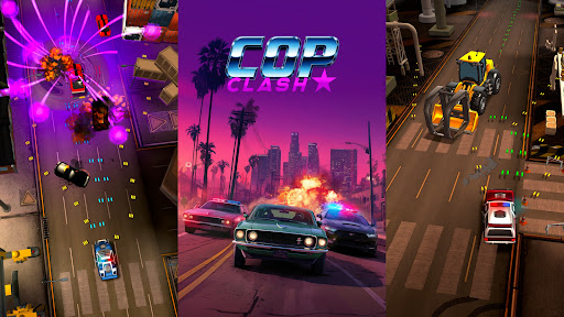 Cop Clash: Police Car Shooter Screenshot 12