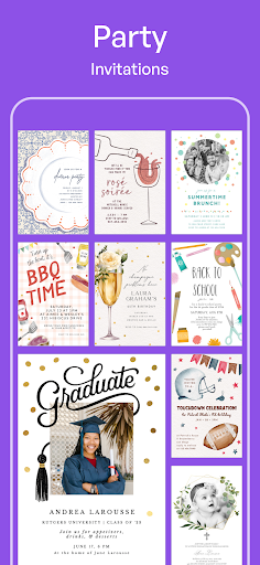 Invitation Maker: Cards & RSVP Screenshot 6