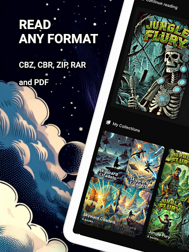 Comic Reader CBR, CBZ & PDF Screenshot 8