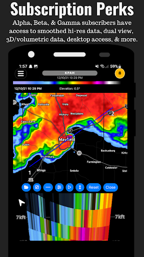 RadarOmega: Doppler Radar App Screenshot 3