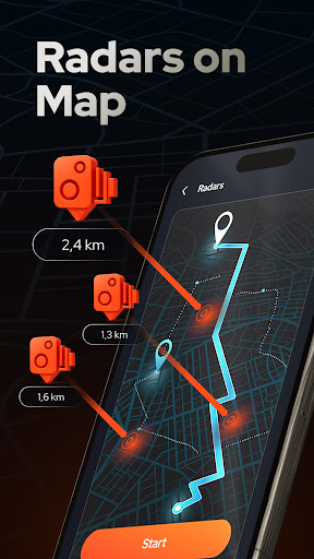 Radar, GPS & Speedometer Screenshot 6