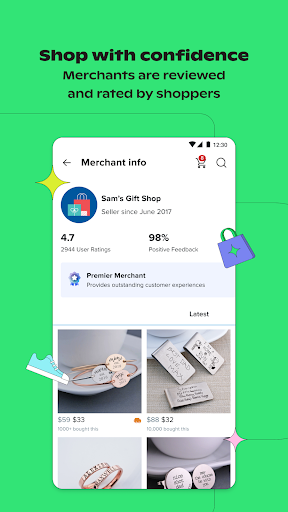 Wish: Shop and Save Screenshot 2