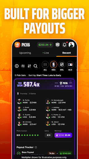 Pick6 DraftKings Sports Picks Screenshot 7
