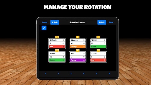 Volleyball Rotations Screenshot 11